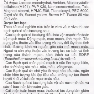 Thuốc Neucitin 120mg Mediplantex điều trị mất trí nhớ ngắn hạn (6 vỉ x 10 viên)