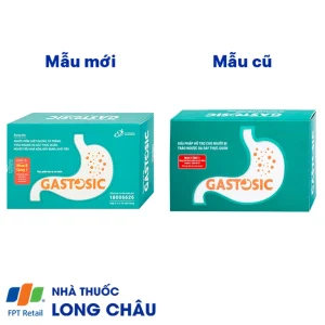 Viên uống Gastosic CVI Pharma giúp tiêu hóa tốt, bảo vệ niêm mạc dạ dày (3 vỉ x 10 viên)