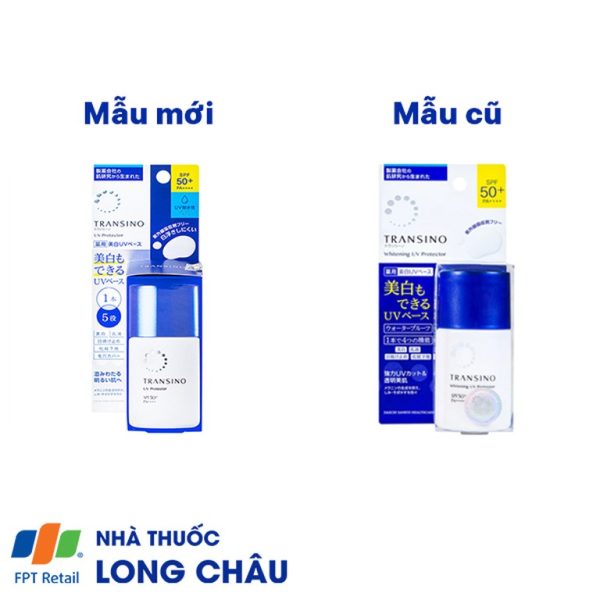 Kem chống nắng Transino Whitening UV Protector hỗ trợ dưỡng trắng, dưỡng ẩm (30ml)