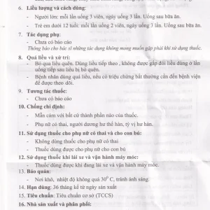 Thuốc Nhiệt Miệng PV điều trị viêm loét miệng, lưỡi và miệng môi sưng đau (5 vỉ x 10 viên)