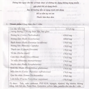 Thuốc Nhiệt Miệng PV điều trị viêm loét miệng, lưỡi và miệng môi sưng đau (5 vỉ x 10 viên)