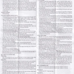 Viên nén Nifedipin Hasan 20 Retard Hasan điều trị tăng huyết áp (10 vỉ x 10 viên)