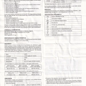 Que thử đường huyết Nipro Premier (25 que)