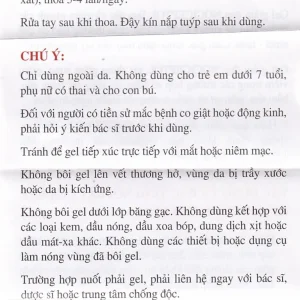 Gel bôi ngoài da Nociceptol Gel Anti-Douleur Polidis giảm đau, nhức, mỏi cơ (120ml)