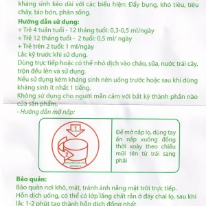 Dung dịch uống Novofido Drops 15ml Novocare hỗ trợ bổ sung lợi khuẩn, cải thiện hệ vi sinh đường ruột