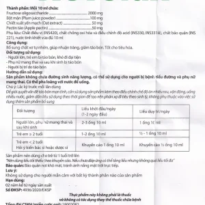 Dung dịch uống Novolax Novocare bổ sung chất xơ giúp nhuận tràng, giảm táo bón (4 vỉ x 5 ống)