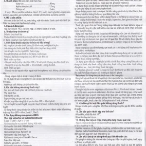 Thuốc Ocedio 80/12,5 VCP điều trị cao huyết áp (5 vỉ x 10 viên)