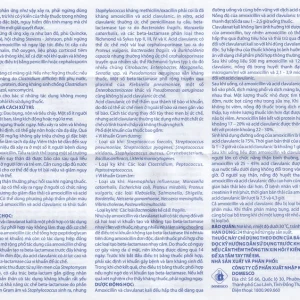 Thuốc Ofmantine Domesco 625mg điều trị nhiễm khuẩn đường hô hấp, đường tiết niệu - sinh dục (2 vỉ x 7 viên)