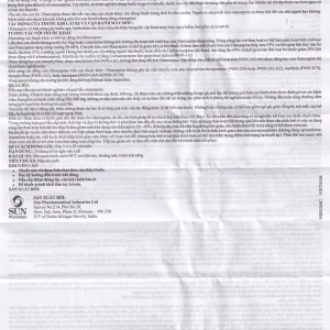 Viên nén Oleanzrapitab 5 Sun Pharma điều trị bệnh tâm thần phân liệt (5 vỉ x 10 viên)