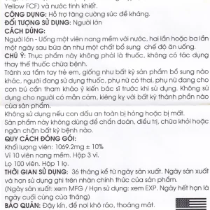 Viên nang mềm Omexxel Cordy hỗ trợ tăng sức đề kháng (3 vỉ x 10 viên)