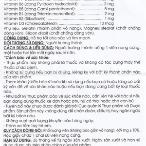 Viên uống Omexxel Ginkgo 120 Premium Omexxel hỗ trợ tốt cho não và tim mạch (60 viên)