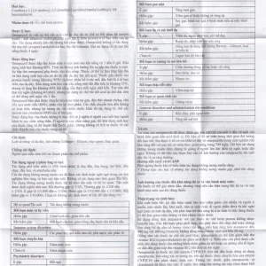 Thuốc Omicap-20 Micro điều trị loét tá tràng và dạ dày, hội chứng Zollinger – Ellison, trào ngược thực quản (10 vỉ x 10 viên)