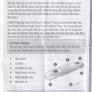 Máy thử đường huyết Onetouch Ultra Plus Flex LifeScan (Mmol/l)