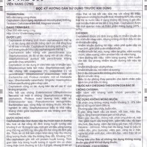 Thuốc OPXIL 500 Imexpharm điều trị các tình trạng nhiễm khuẩn do các vi khuẩn nhạy cảm (200 viên)