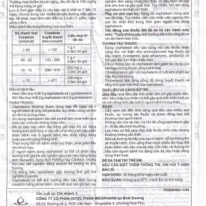 Thuốc OPXIL 500 Imexpharm điều trị các tình trạng nhiễm khuẩn do các vi khuẩn nhạy cảm (200 viên)