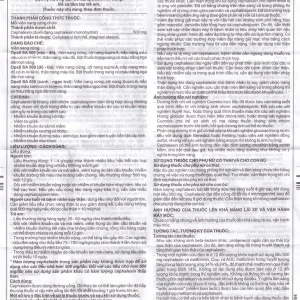 Thuốc OPXIL SA 500 Imexpharm điều trị các nhiễm khuẩn do các vi khuẩn nhạy cảm (10 vỉ x 10 viên)