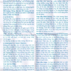 Dung dịch nhỏ tai Otosan Natural Ear Drops loại bỏ và ngăn ngừa sự hình thành của ráy tai (10ml)