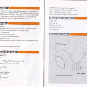 Máy massage Pangao PG-2601B51 xoa dịu đốt sống cổ, giúp thư giãn giảm căng thẳng