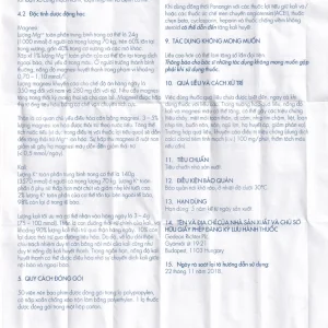 Viên nén Panangin Gedeon bổ sung kali, magnesi dùng trong suy tim (50 viên)
