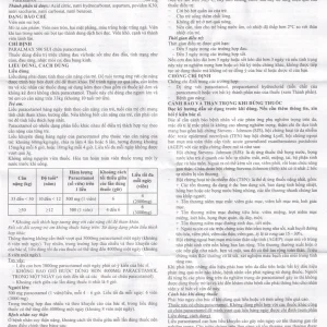 Viên sủi Effer-Paralmax 500 Boston giảm các chứng đau nhẹ đến vừa, đau đầu, đau răng (5 vỉ x 4 viên)