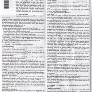 Viên nén Parokey 20mg DaViPharm điều trị trầm cảm, rối loạn ám ảnh cưỡng bức (3 vỉ x 10 viên)