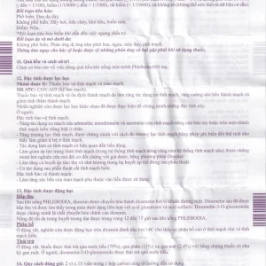 Thuốc Phlebodia 600mg Innothera điều trị trĩ cấp tính, suy tuần hoàn (2 vỉ x 15 viên)