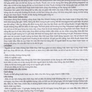 Thuốc Pidoncam 1200mg/5ml Hà Nam điều trị triệu chứng chóng mặt, suy giảm trí nhớ (20 ống x 10ml)