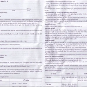 Thuốc Pilavos 500mg Usarichpharm điều trị bệnh giun lươn, ấu trùng giun di chuyển dưới da (7 vỉ x 4 viên)