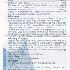 Viên uống Plus Min New Phytextra hỗ trợ xương khớp khỏe mạnh, giảm đau do viêm khớp (100 viên)