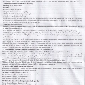 Thuốc nhỏ mắt, mũi Polydoxancol Hataphar điều trị viêm nhiễm mắt và mũi (5ml)