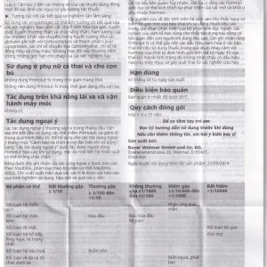 Thuốc Primolut N Bayer điều trị xuất huyết do rối loạn chức năng, vô kinh (2 vỉ x 15 viên)