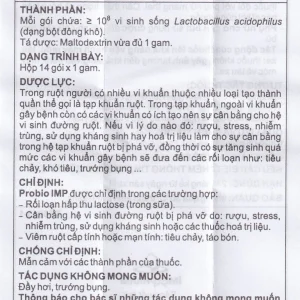 Thuốc cốm Probio IMP bổ sung vi khuẩn có ích ở ruột (14 gói x 1g)