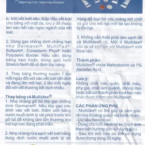 Bột Multidex 25g DeRoyal hỗ trợ điều trị viêm nhiễm da, làm lành các vết loét mãn tính
