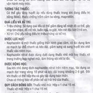 Thuốc nhỏ mũi Rhinex 0.05% Uphace giảm sung huyết, viêm xoang, viêm mũi dị ứng (15ml)