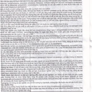 Thuốc Rosepire 3mg/0,02mg Exeltis tím dùng để tránh thai (1 vỉ x 28 viên)