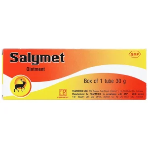 Thuốc mỡ Salymet Pharmedic điều trị nhức mỏi tại chỗ do vận động quá độ (30g)