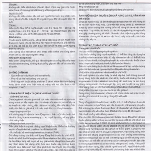 Thuốc SaVi Irbesartan 75 SaviPharm điều trị tăng huyết áp, bệnh thận (3 vỉ x 10 viên)