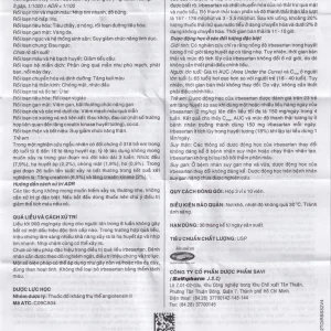 Thuốc SaVi Irbesartan 75 SaviPharm điều trị tăng huyết áp, bệnh thận (3 vỉ x 10 viên)