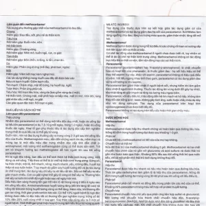 Thuốc SaViMetoc giảm đau do co thắt cơ (3 vỉ x 10 viên)