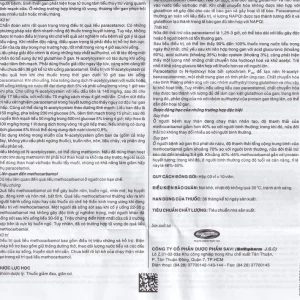 Thuốc SaViMetoc giảm đau do co thắt cơ (3 vỉ x 10 viên)