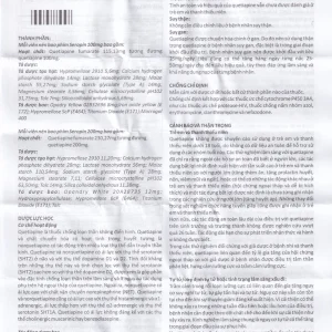 Thuốc Seropin 200mg Genepharm điều trị tâm thần phân liệt, hưng cảm lưỡng cực, trầm cảm lưỡng cực (6 vỉ x 10 viên)