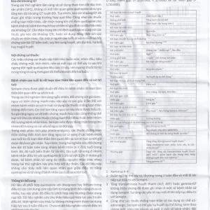 Thuốc Seropin 200mg Genepharm điều trị tâm thần phân liệt, hưng cảm lưỡng cực, trầm cảm lưỡng cực (6 vỉ x 10 viên)