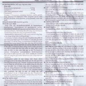 Kem bôi ngoài da Silkeron Creme Phil giảm triệu chứng viêm da (10g)