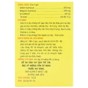 Thuốc Simelox Pharmedic điều trị rối loạn tiêu hóa (10 gói x 10g)