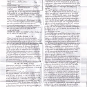 Thuốc Singulair 10mg Organon Pharma điều trị hen dai dẳng từ nhẹ đến trung bình (2 vỉ x 14 viên)