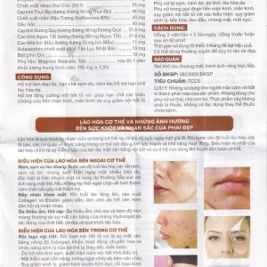 Thực phẩm bảo vệ sức khỏe Sắc Ngọc Khang++