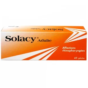 Thuốc Solacy Adulte 77,4mg Laboratoires Grimberg điều trị triệu chứng bệnh lý mũi – hầu (45 viên)