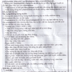 Viên sủi Sovepred Mekophar điều trị viêm khớp dạng thấp, lupus ban đỏ toàn thân (30 viên)