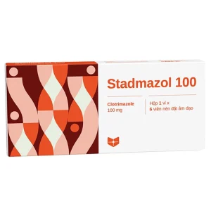 Viên đặt âm đạo Stadmazol Stella điều trị viêm âm đạo do Candida (1 vỉ x 6 viên)