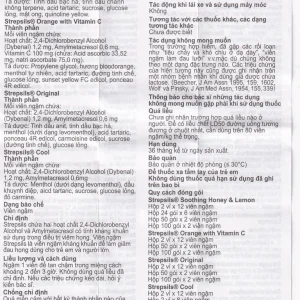 Viên ngậm Strepsils Soothing mật ong & chanh giảm đau họng (2 vỉ x 12 viên)